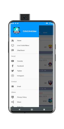 Cricket Live Line - Fast Live Score, News and Chat screenshot 2