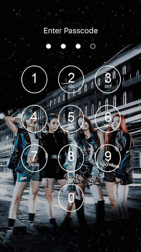 Black Pink Lock Screen screenshot 5