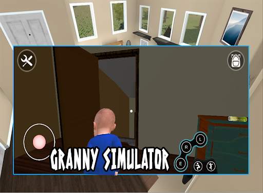 Crazy Granny grandma Simulator funny game screenshot 1