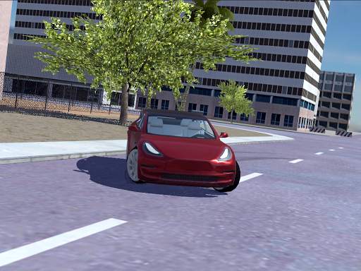 Urban Electric Car Game screenshot 2