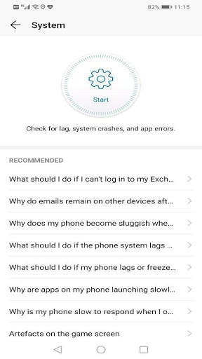 Smart diagnosis screenshot 2