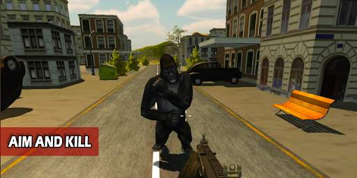 Angry Gorilla City Attack Mission screenshot 2