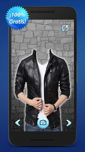 Chaqueta hombre Foto Montaje screenshot 5