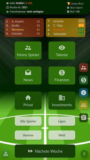 Fußball-Agent screenshot 1