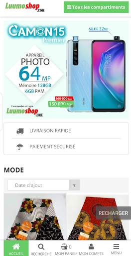 Luumoshop - Shopping sur internet au Burkina Faso screenshot 2