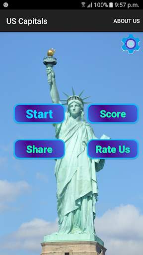 US Capitals Quiz скриншот 2