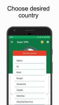 One Click VPN & Free Super VPN Proxy WiFi Security 2 تصوير الشاشة