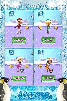 3D Frozen Girly Run Game FREE screenshot 1