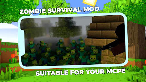 Zombie Apocalypse Mod MCPE screenshot 1