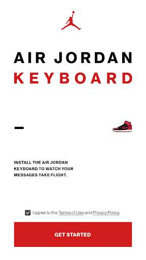 Jordan Keyboard screenshot 1