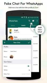 Fake Chat For Whatsapp screenshot 2