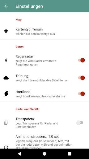 Radarwetter screenshot 3