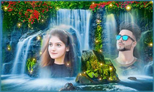 Waterfall Photo Editor – Dual photo frame 2 تصوير الشاشة