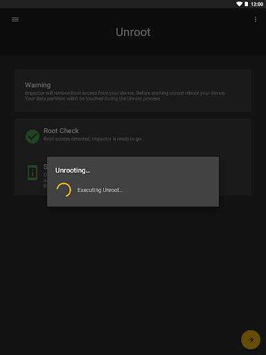 Impactor Universal Unroot screenshot 14
