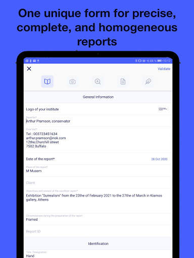 Horus Condition Report screenshot 2