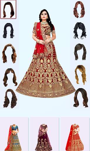 Bridal Lehenga Photo Editor screenshot 4
