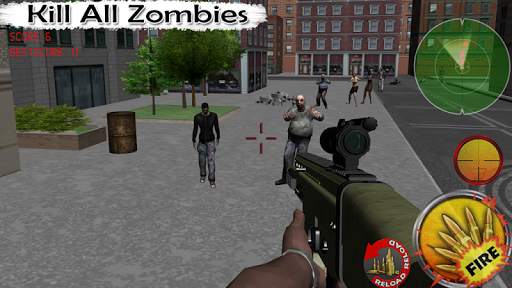 Zombie Apocalypse 3D screenshot 2