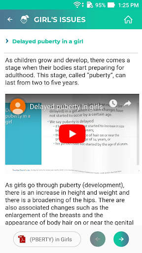TeenAge HealthGuide screenshot 5