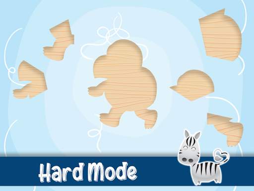 Animals Puzzle 😻 🙈 🐢 🐓 🦄 Free Fun Educational screenshot 4
