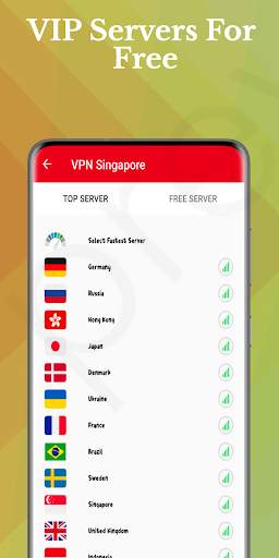 VPN Singapore - get free Singapore IP - VPN ‏⭐🇸🇬 screenshot 3