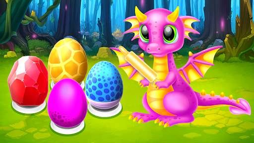 Cute Dragon Caring and Dressup 3 تصوير الشاشة