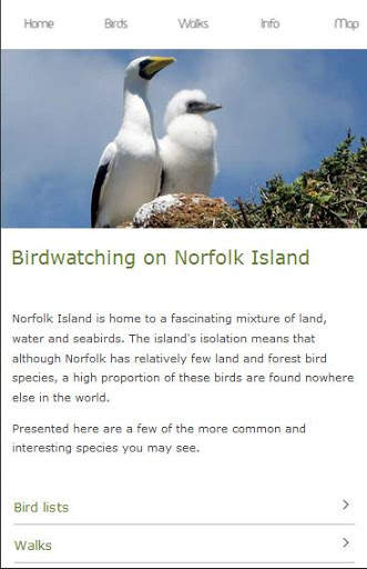 Norfolk Island Birds screenshot 2