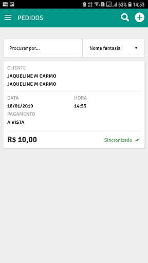 BRdata Mobile - Pedido de vendas screenshot 8