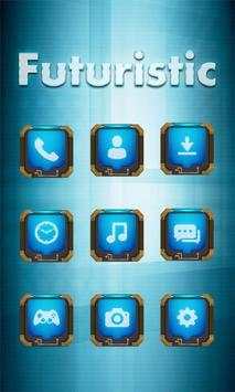 Future Launcher Theme screenshot 2