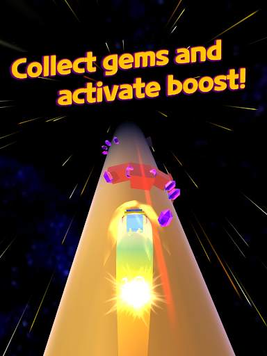 Warp and Roll: Offline space running game screenshot 18