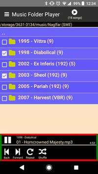 MP3 Music Folder Player screenshot 1