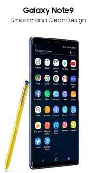 Launcher Theme for Note 9 - Galaxy Note 9 Theme 3 تصوير الشاشة