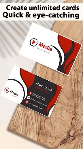 Visiting & Business Card Maker screenshot 5