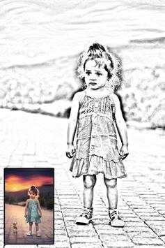حول صورتك إلى رسم‎ بقلم الرصاص‎ 1 تصوير الشاشة