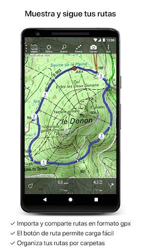 Topo GPS Francia screenshot 3