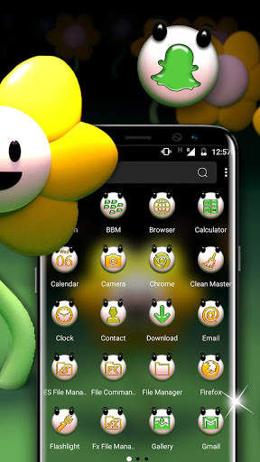 Cute Sunflower Launcher Theme screenshot 3