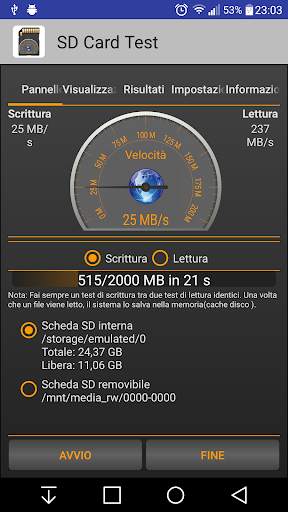 SD Card Test screenshot 1
