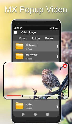 Videodr Video Player HD -All Format Full HD 4k 3gp screenshot 2
