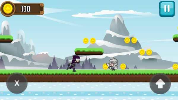 Ninja Snow Run! screenshot 2