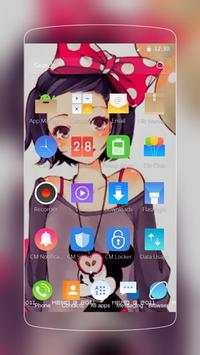 Lovely girl Theme screenshot 2