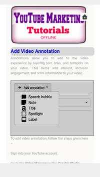 Learn YouTube Marketing screenshot 3