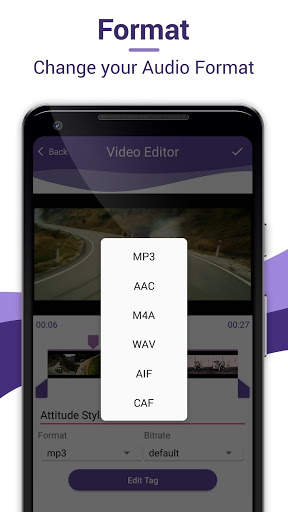 Video to Mp3 cutter- video converter screenshot 3