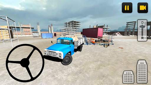 Construction 3D: Truck Driving screenshot 1