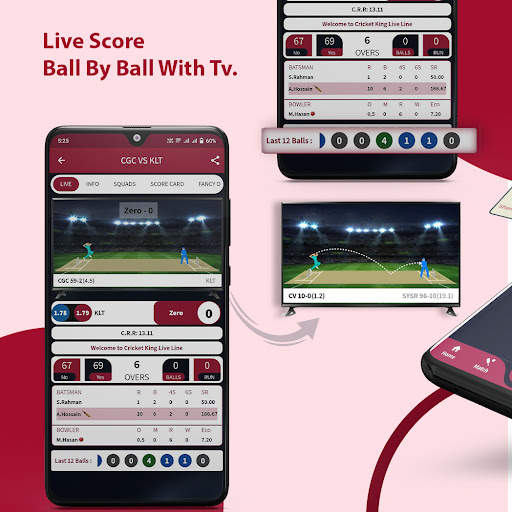 Cricket King Live Line Score screenshot 2