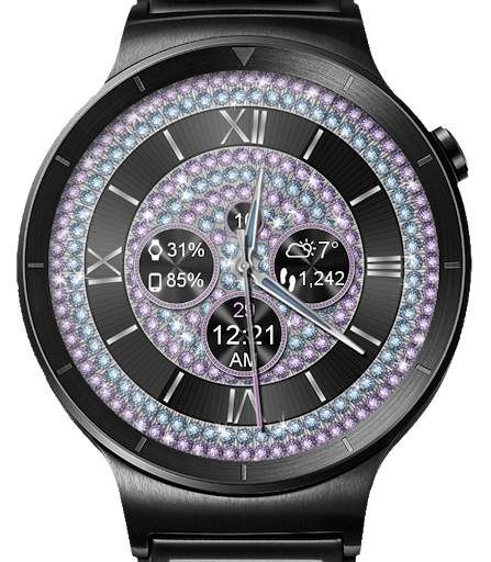 Diamond Bling HD WatchFace Widget & Live Wallpaper screenshot 17