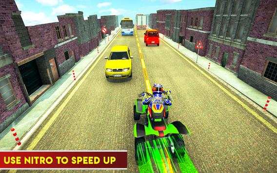 Quad 4x4 Bike Racing: Endless Road New Game 2020 screenshot 7