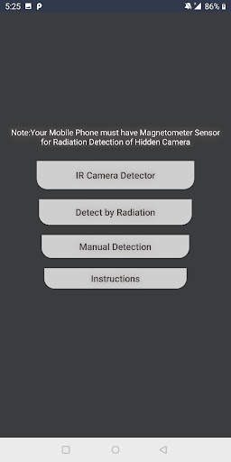 Hidden IR Camera Detector screenshot 1