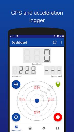 IterTrax Lite, GPS logger for cars and motorbikes screenshot 1