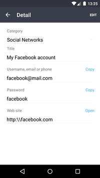 Passwords Storage screenshot 5
