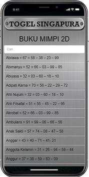 Togel Singapura screenshot 4
