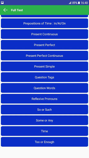 English Grammar And Test screenshot 3
